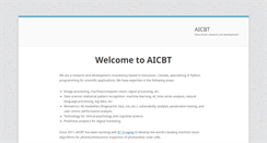 Desktop Screenshot of aicbt.com