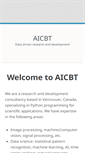 Mobile Screenshot of aicbt.com